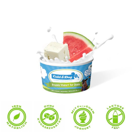Cold & Dog Hundeeis Wassermelone & Feta 90ml