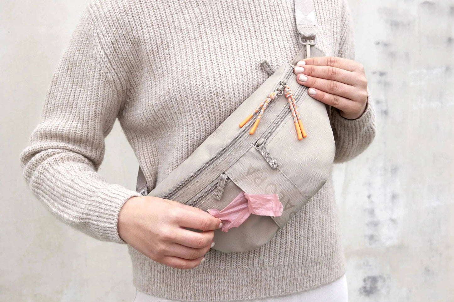 Palopa Leckerlibeutel - Emma, Taupe
