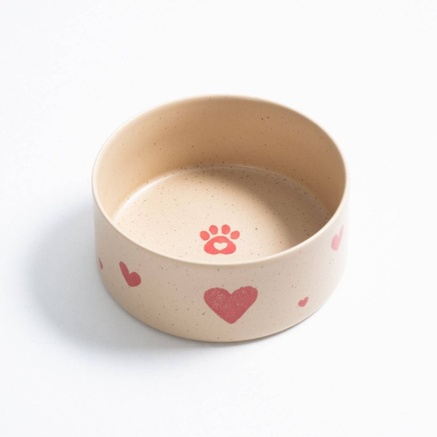 Cozy Hearts Steingut Napf 16,5 cm