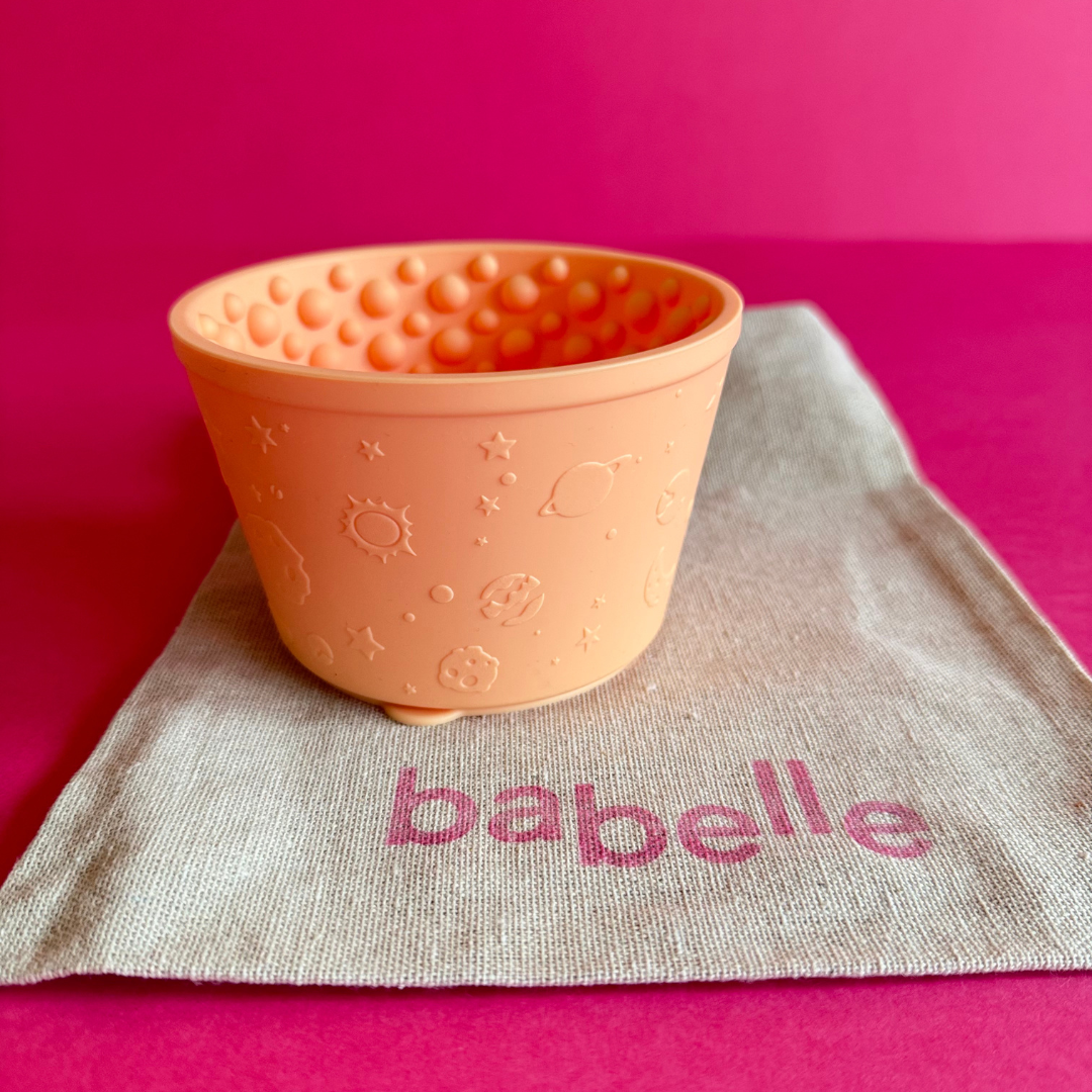 Schleckbowl - Swirlie - Pfirsich
