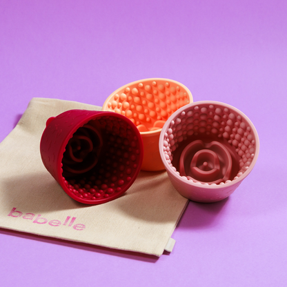 Schleckbowl - Swirlie - Pfirsich