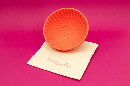 The Wiggler Lick Mat - Coral - Lick Mat