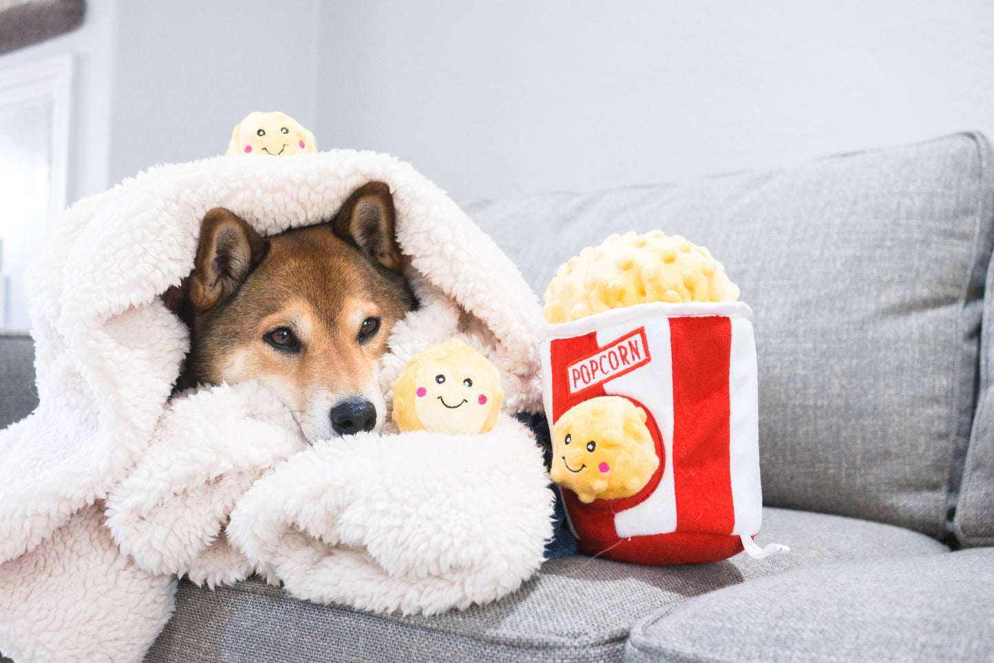 ZippyPaws Zippy Burrow - Popcorn-Eimer