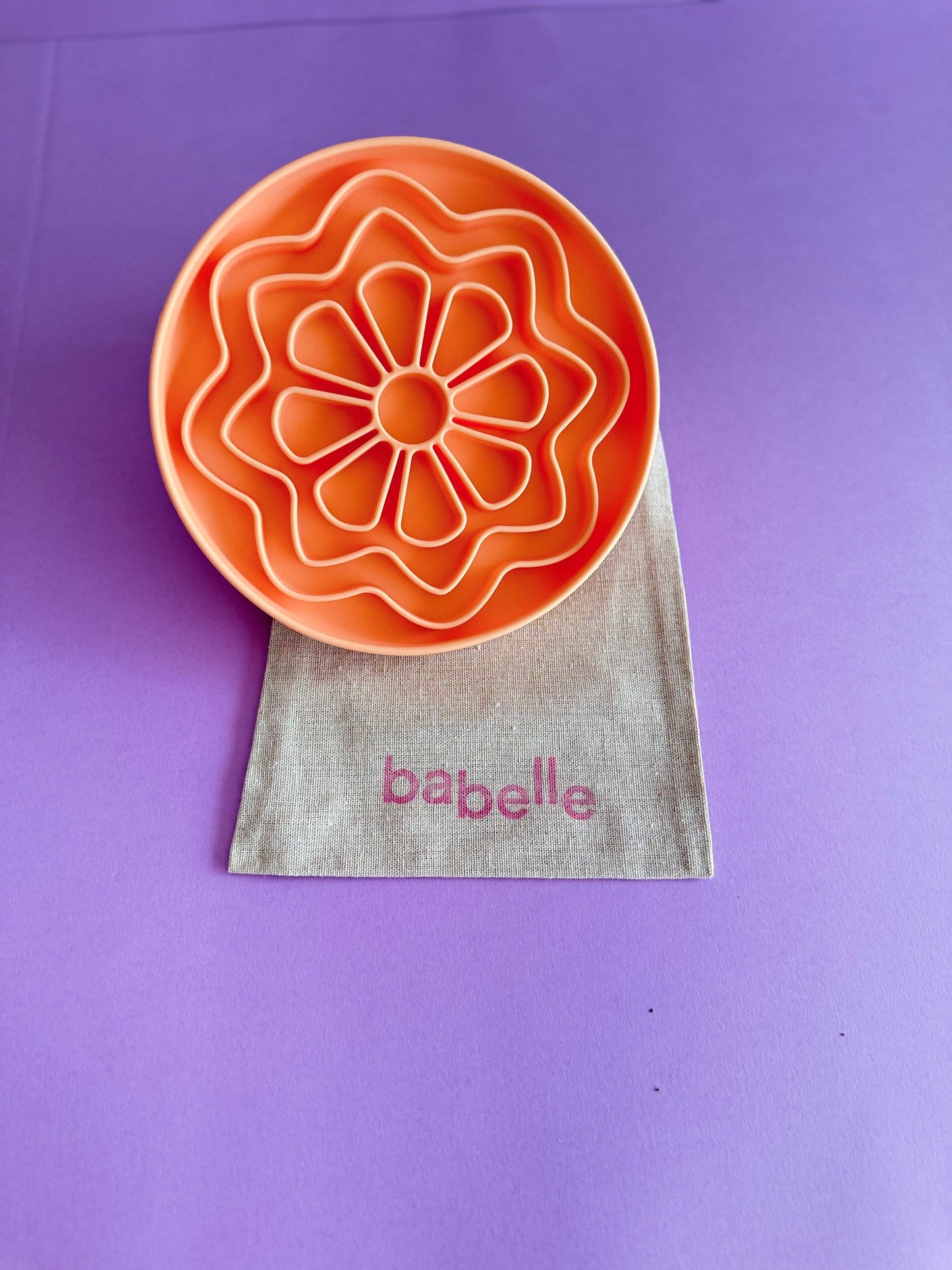 Schleckmatte - Petal – Pfirsich