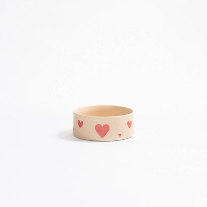 Cozy Hearts Steingut-Napf 14cm