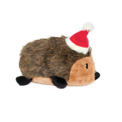 ZippyPaws Feiertags-Igel - Weihnachts-Hundespielzeug