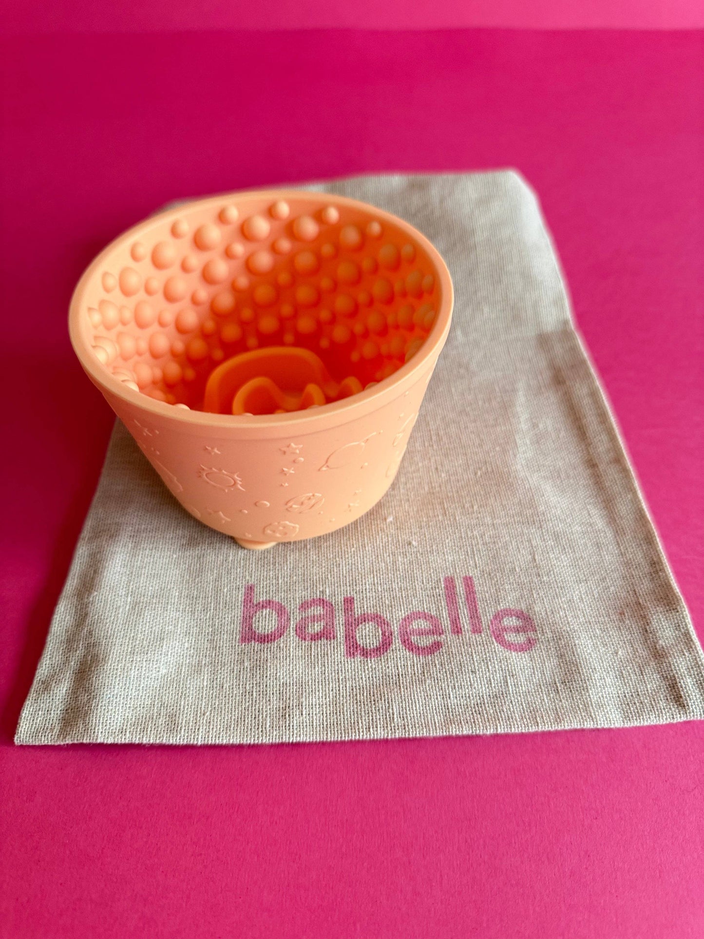 Schleckbowl - Swirlie - Pfirsich