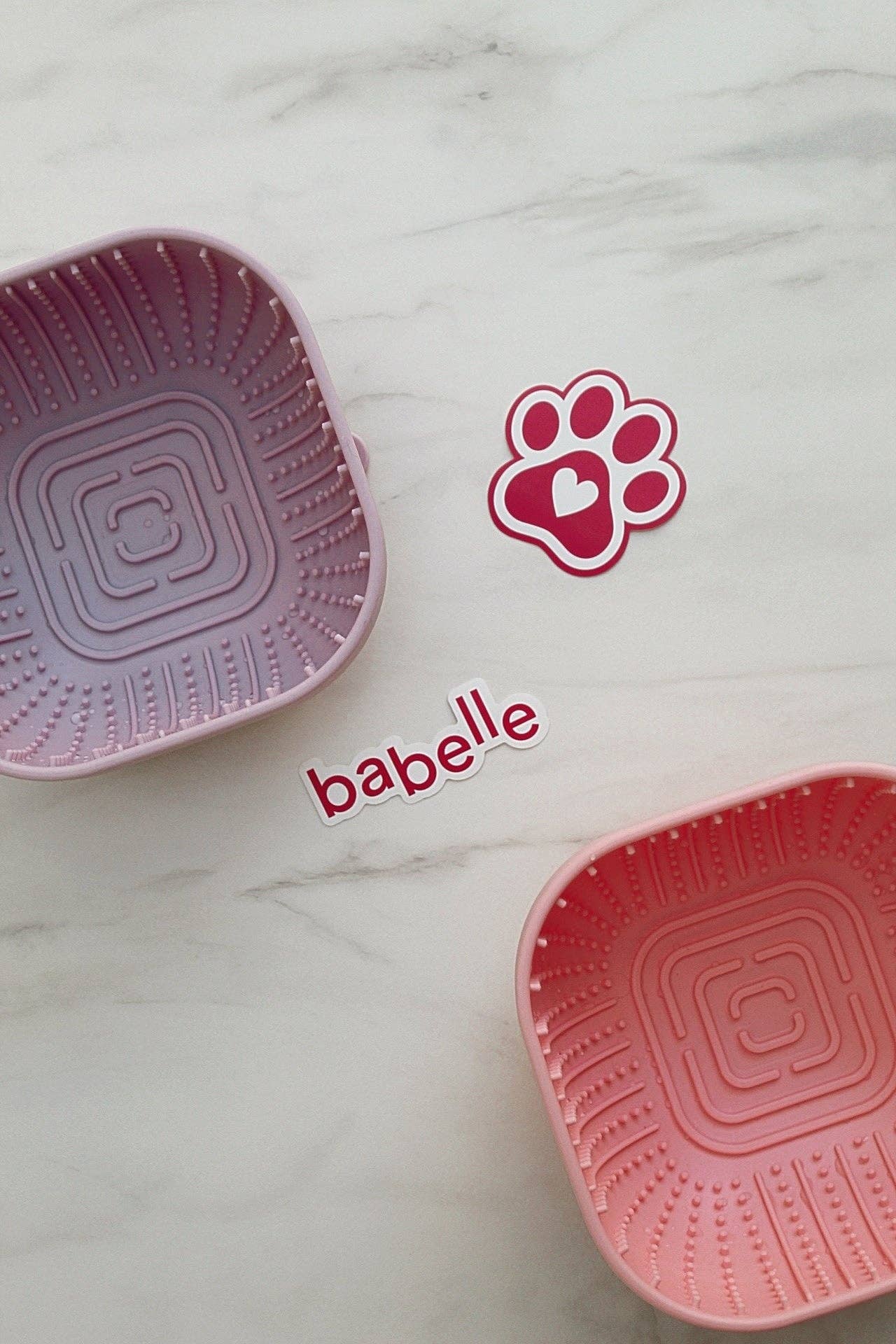 Schleckbowl - Cube pink