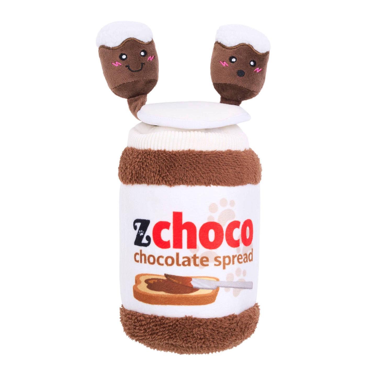 ZippyPaws Bungee Burrow - Schokoladenaufstrich-Glas