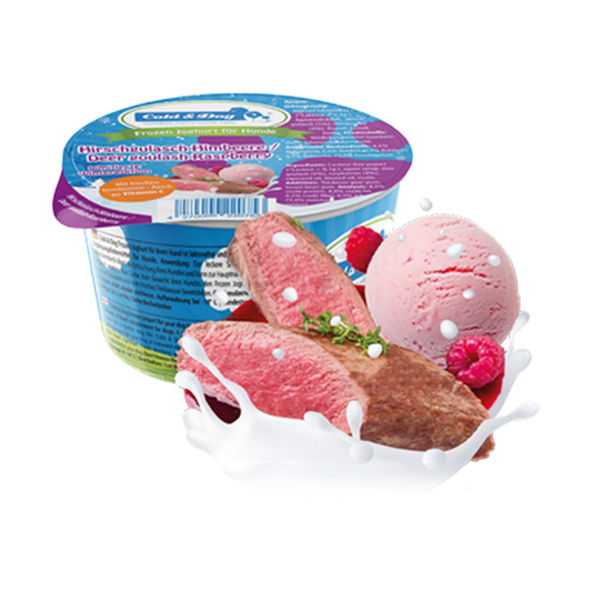 Cold & Dog Dog Ice Cream Venison Goulash & Raspberry 90ml