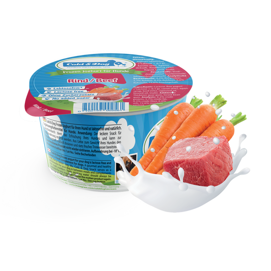 Cold & Dog Dog Ice Cream Beef & Carrot 90ml