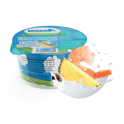 Cold & Dog Hundeeis Shrimps & Ananas 90ml