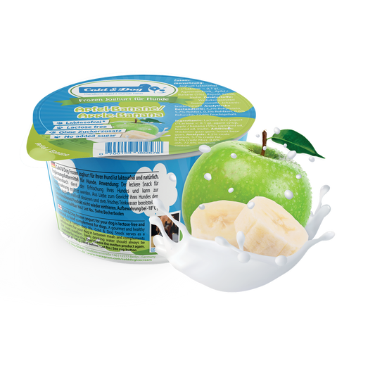 Cold & Dog Dog Ice Cream Apple & Banana 90ml