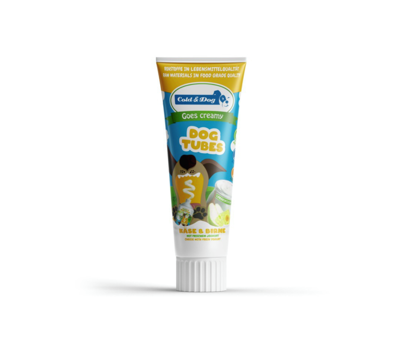 Cold & Dog Dog Tubes Joghurt Käse & Birne 75g