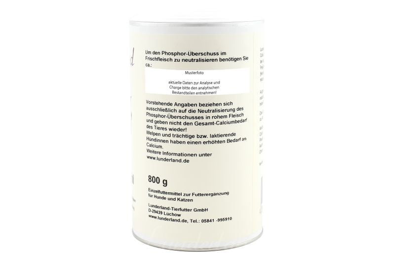 Lunderland Bio-Eierschalenmehl Dose