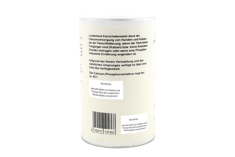 Lunderland Bio-Eierschalenmehl Dose