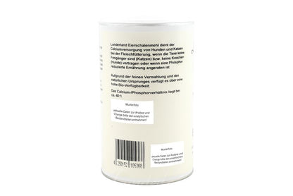 Lunderland Bio-Eierschalenmehl Dose