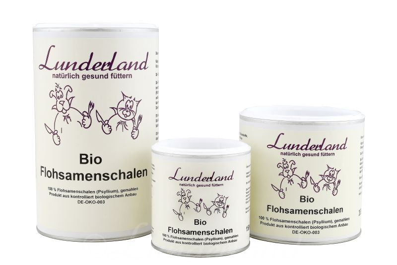 Lunderland Bio-Flohsamenschalen 350g Dose