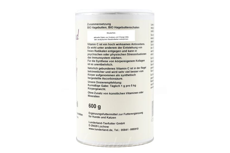 Lunderland Hagebuttenmehl Dose