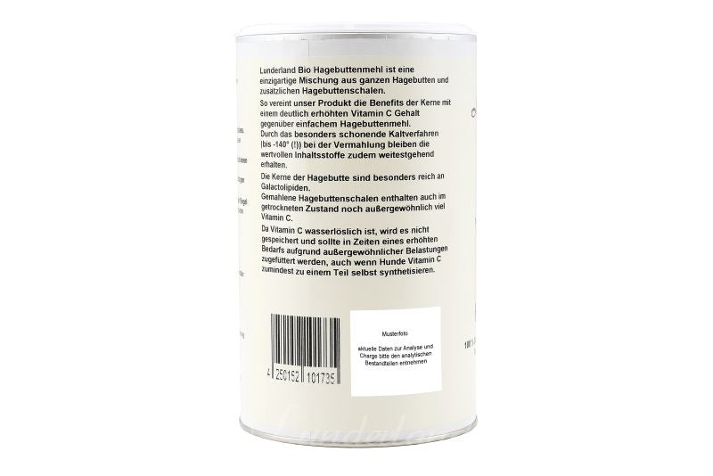 Lunderland Hagebuttenmehl Dose