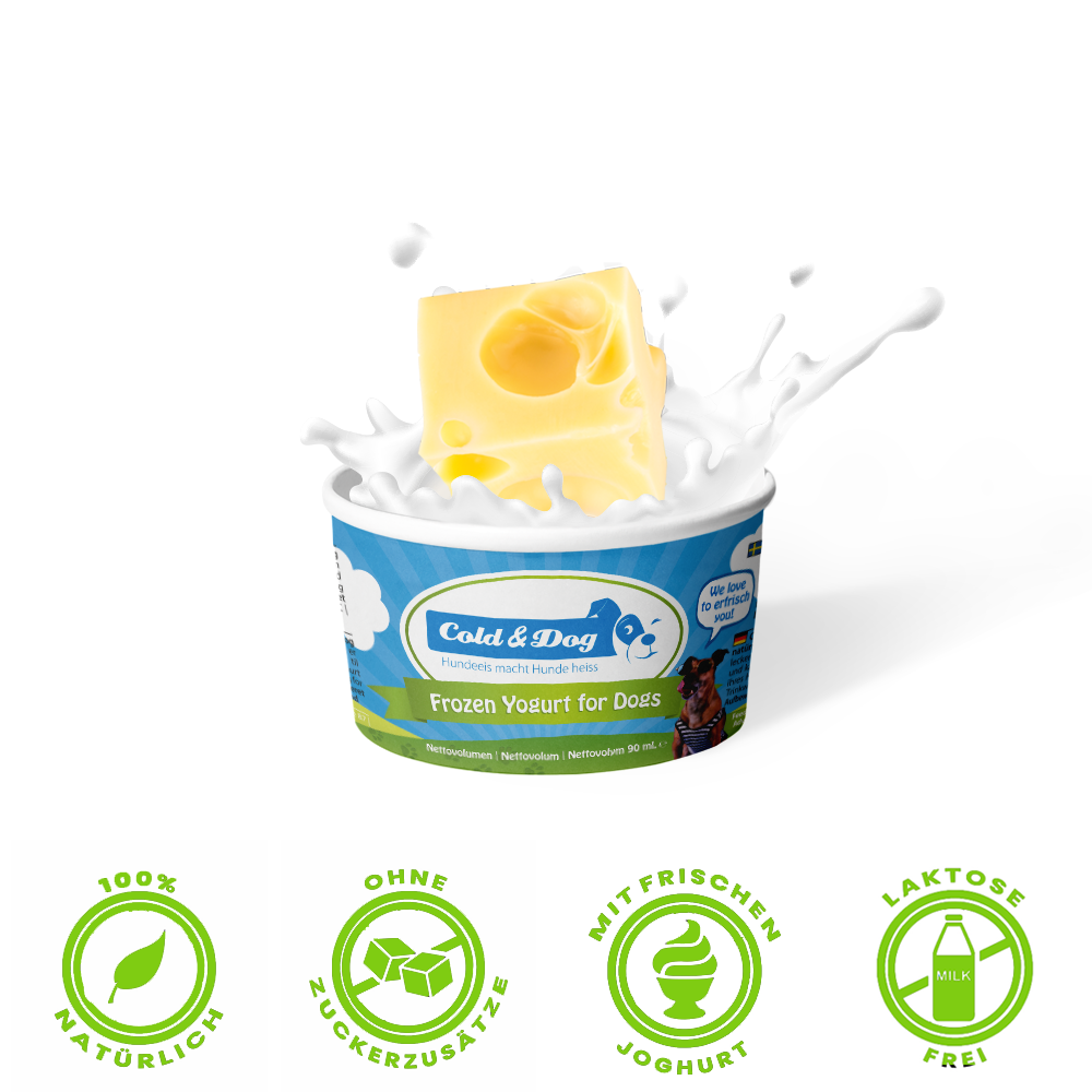 Cold & Dog Hundeeis Käse & Birne 90ml