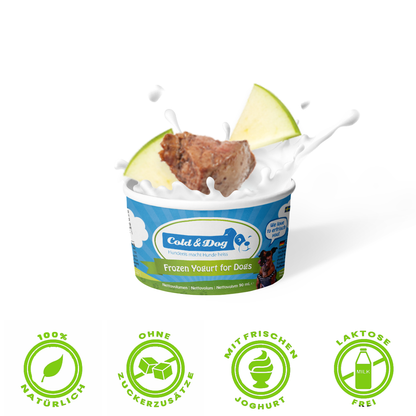Cold & Dog Hundeeis Hähnchenleber & Apfel 90ml