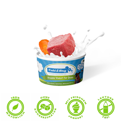 Cold & Dog Hundeeis Rind & Karotte 90ml