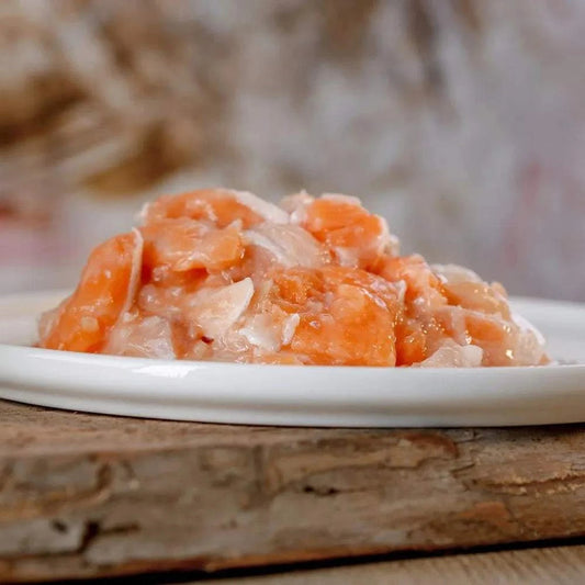 Barfgold Salmon Cubes 500g Bag