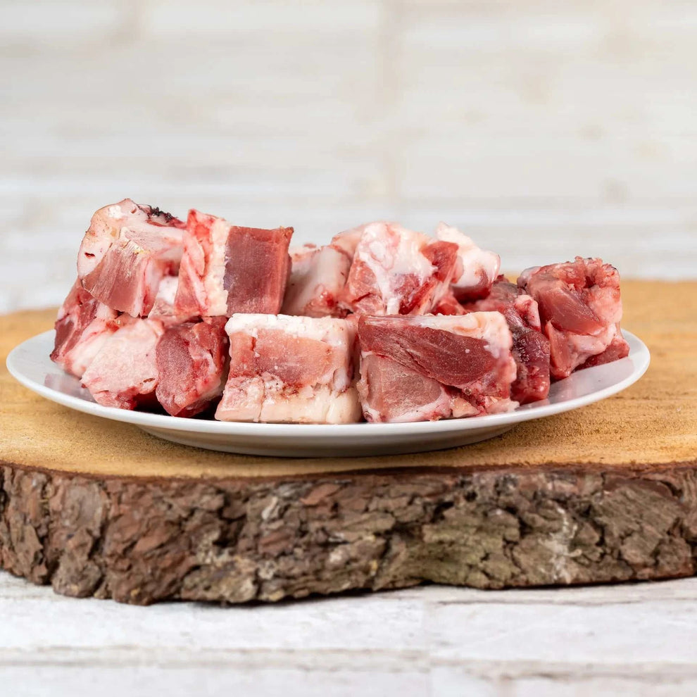 Barfgold Lammmuskelfleisch durchwachsen 1000g Beutel