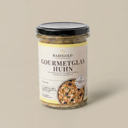 Barfgold Gourmetglas Huhn 400g