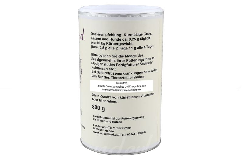 Lunderland Bio-Seealgenmehl Dose