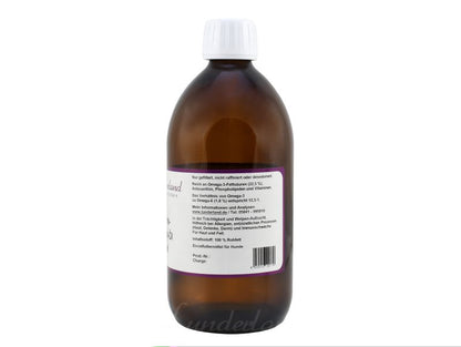 Lunderland Seelachs-Wildfisch-Öl 90ml Glasflasche