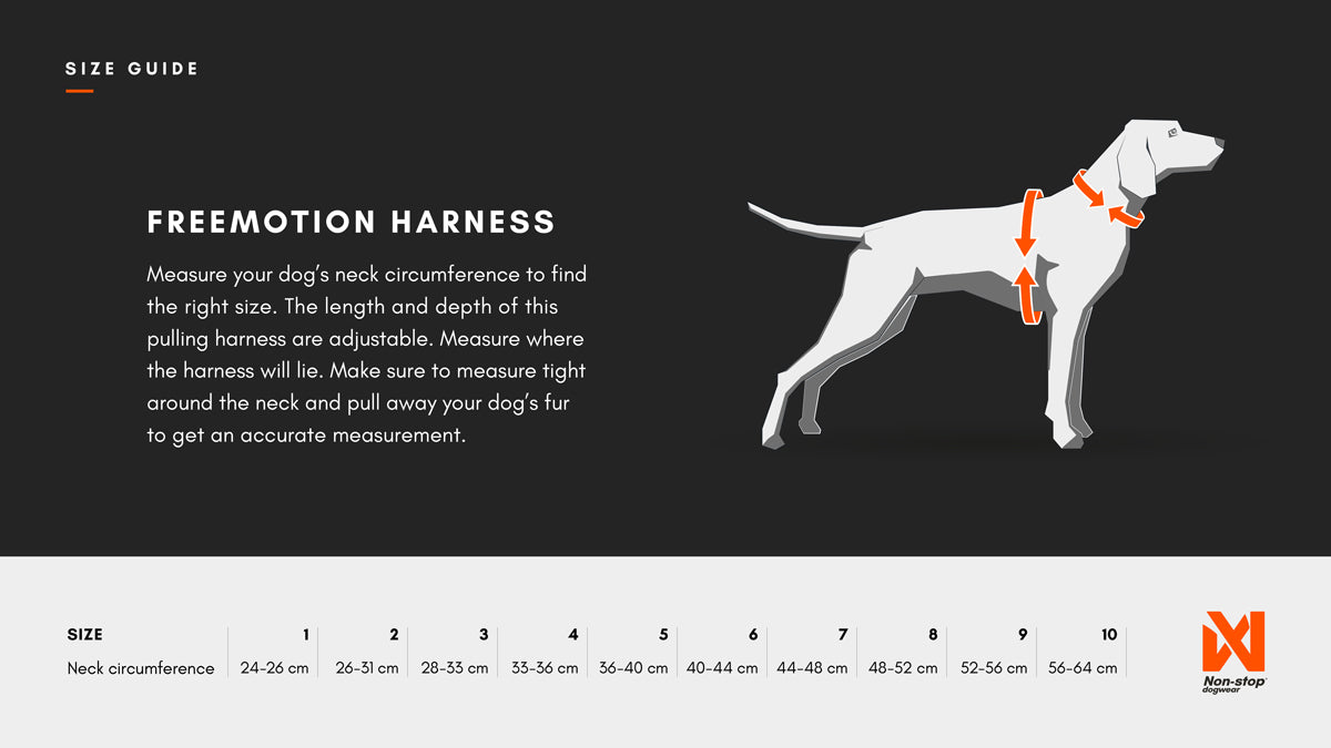 Non-stop dogwear - Freemotion harness