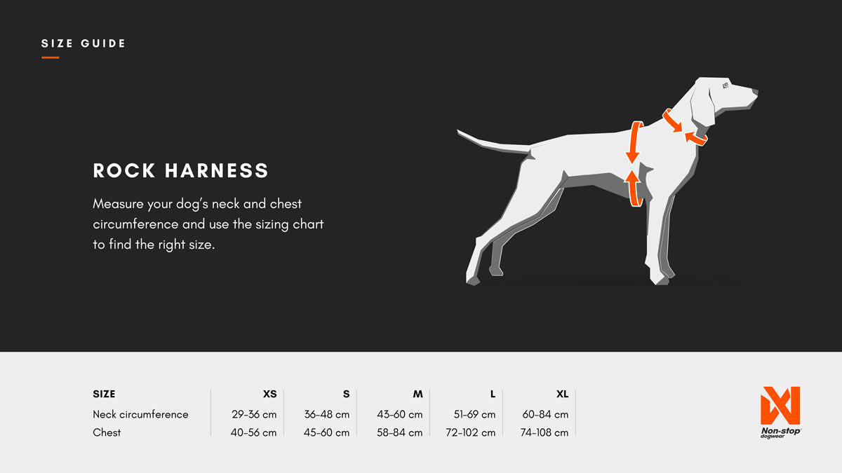 Non-stop dogwear - Rock harness