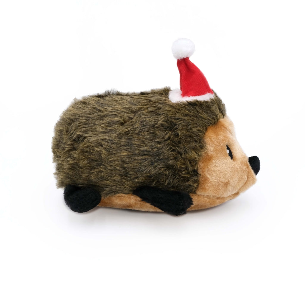 ZippyPaws Feiertags-Igel - Weihnachts-Hundespielzeug XL