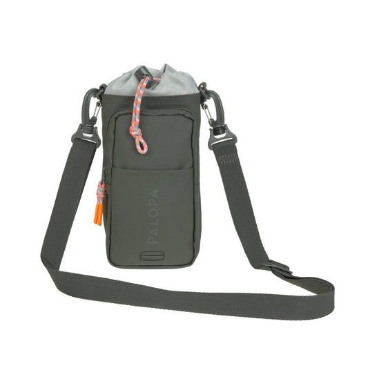 Bottle and treat bag - Boudi, dark green