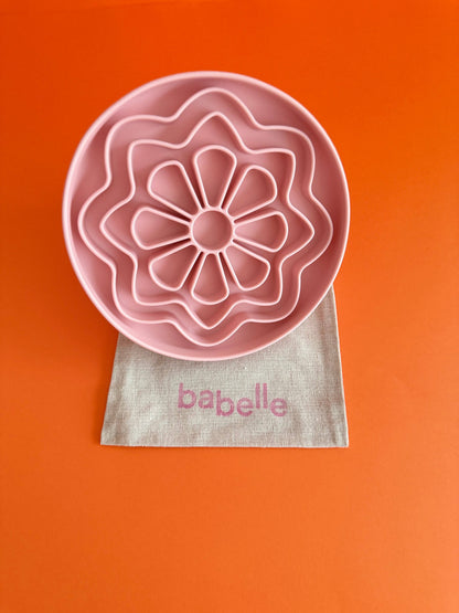 Schleckmatte - Petal – Altrosa
