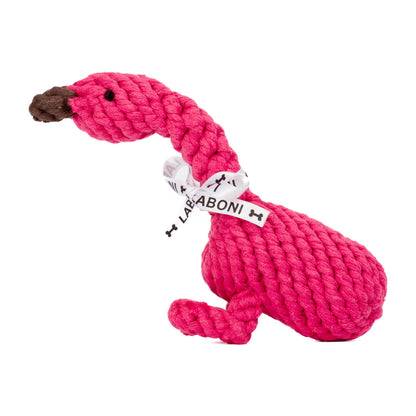 LABONI Cotton Toy - FRANZI FLAMINGO
