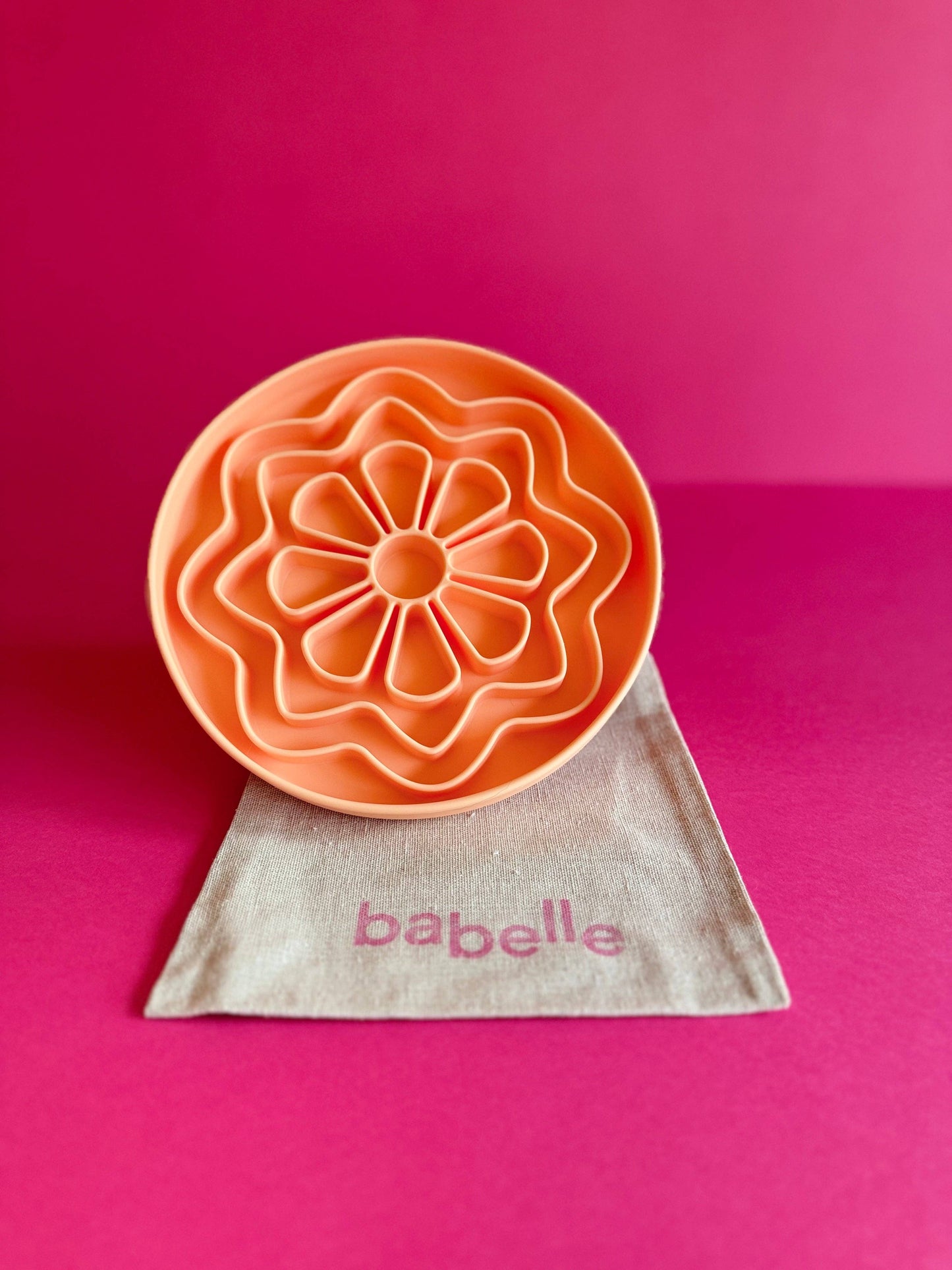 Schleckmatte - Petal – Pfirsich
