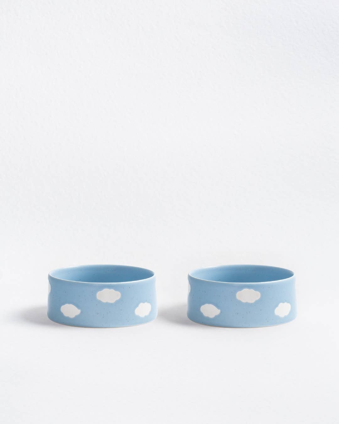 Cloud Steinzeug-Napf - 16,5 cm, blau