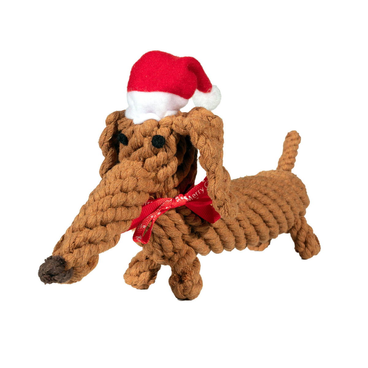 Christmas Dog Toy Dachshund – SANTA SAUSAGE