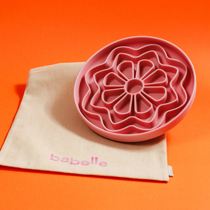 Schleckmatte - Petal – Altrosa