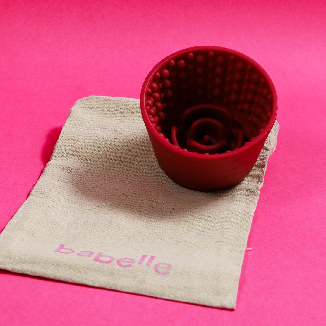 Schleckbowl - Swirlie - Burgunderrot