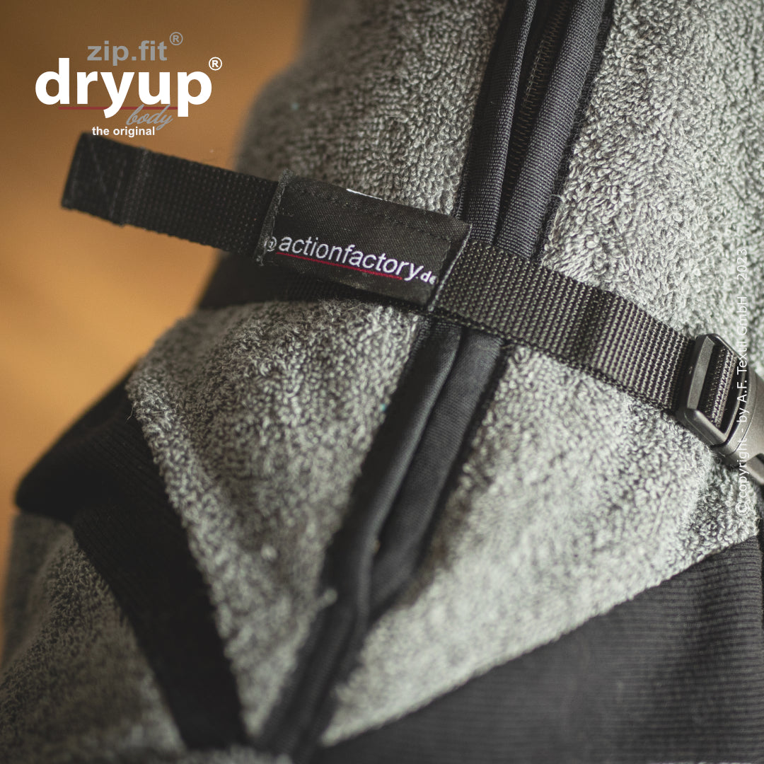 Actionfactory - Dryup Zip.fit - Hundebademantel