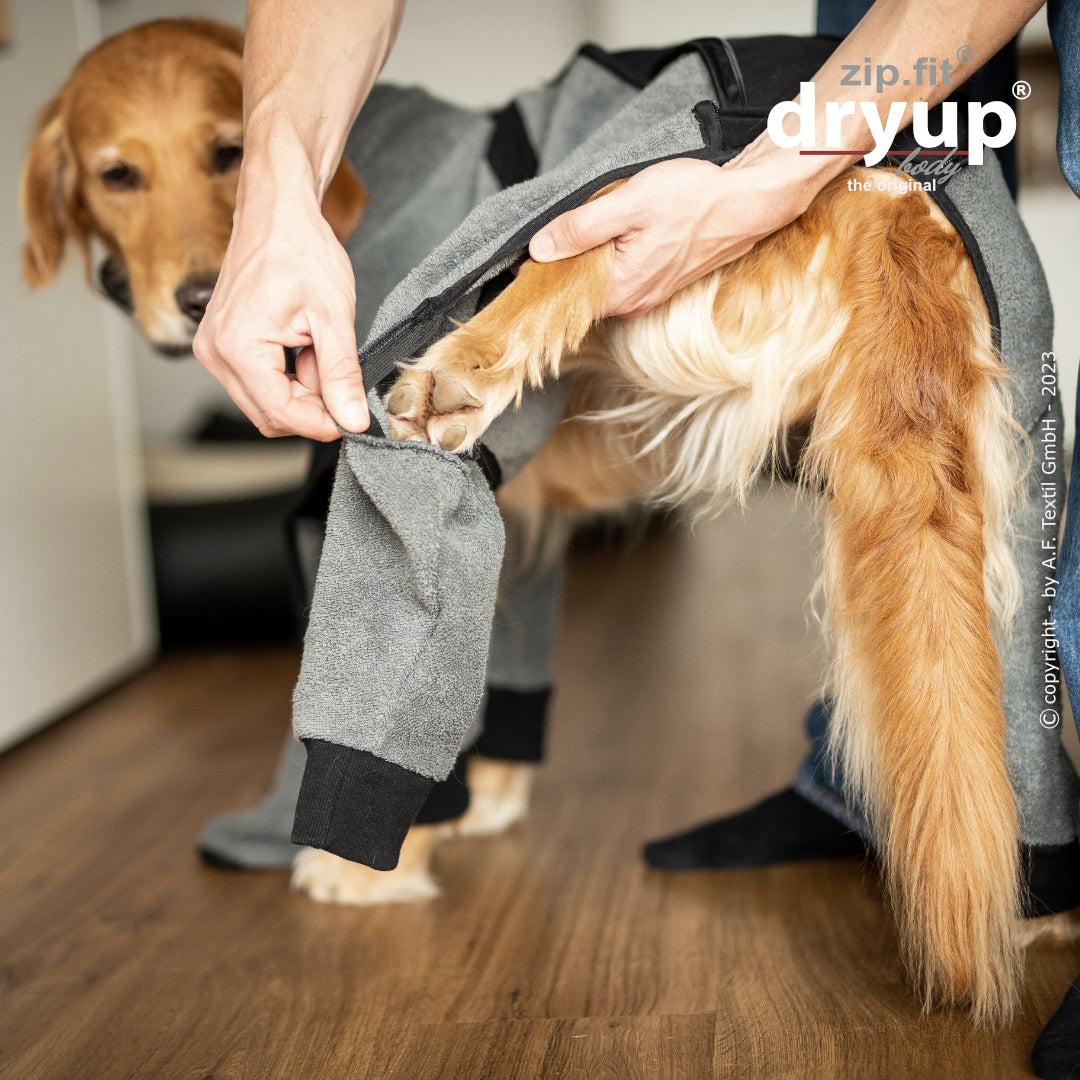 Actionfactory - Dryup Zip.fit - Hundebademantel