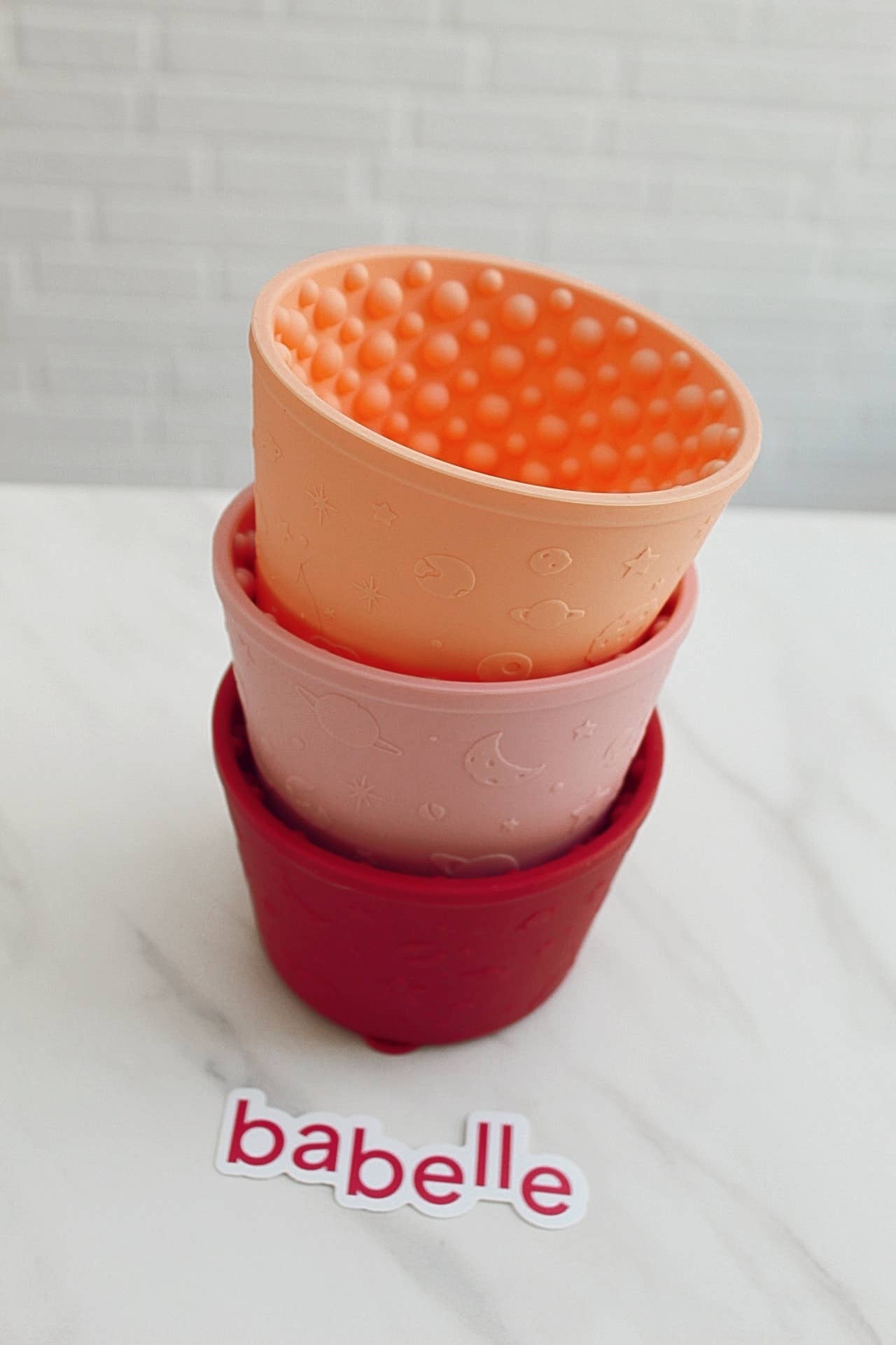 Schleckbowl - Swirlie - Pfirsich