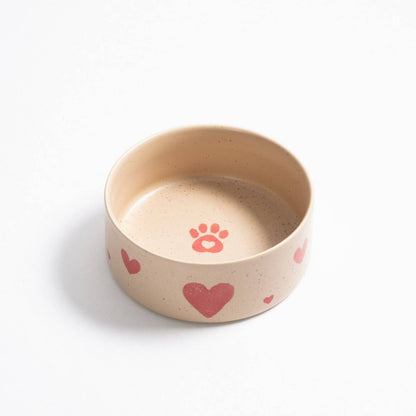 Cozy Hearts Steingut-Napf 14cm