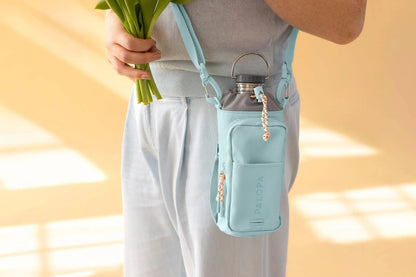 Flaschen- und Leckerlitasche - Boudi, Mint