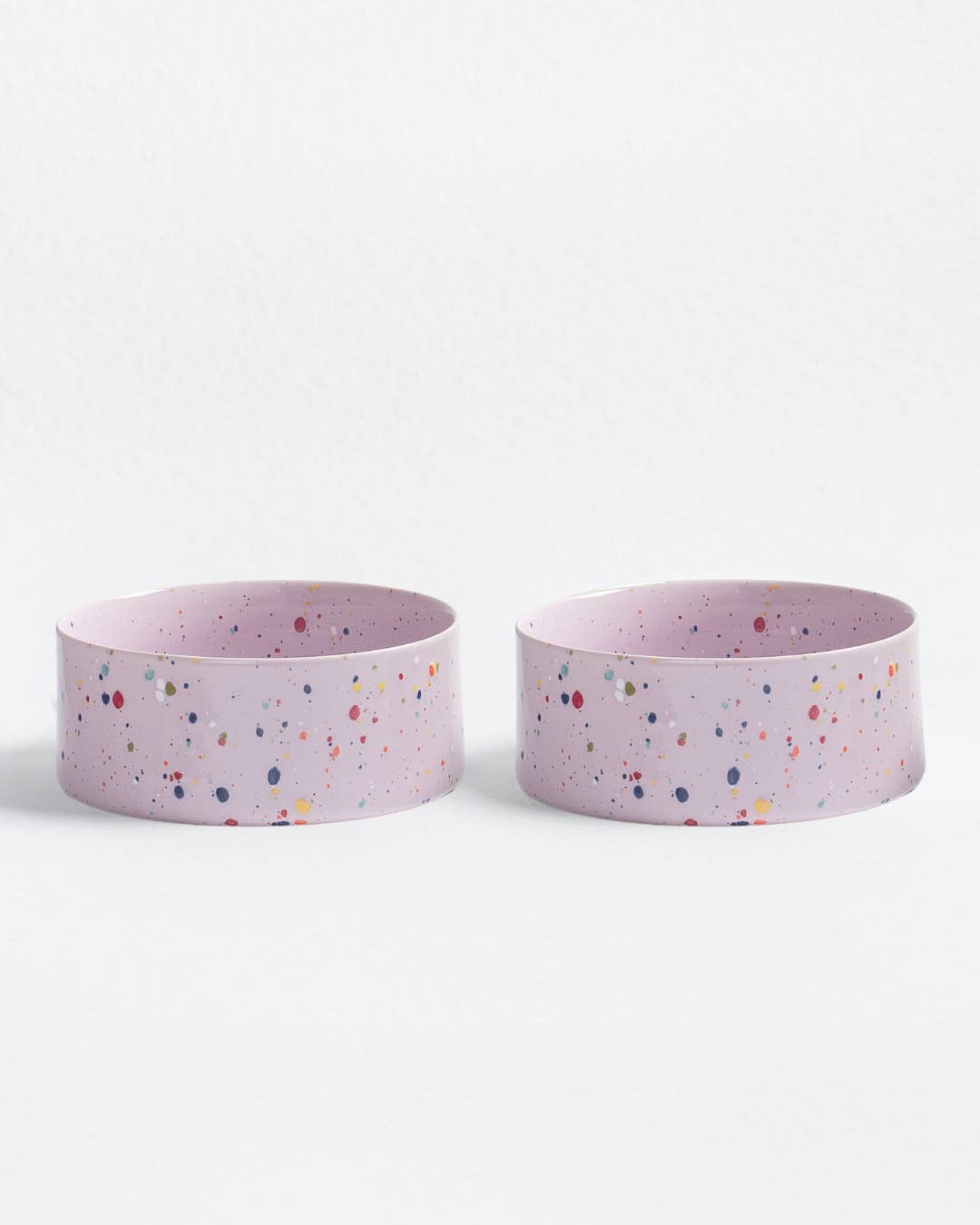 Konfetti Steinzeug-Napf - 16,5 cm, lila