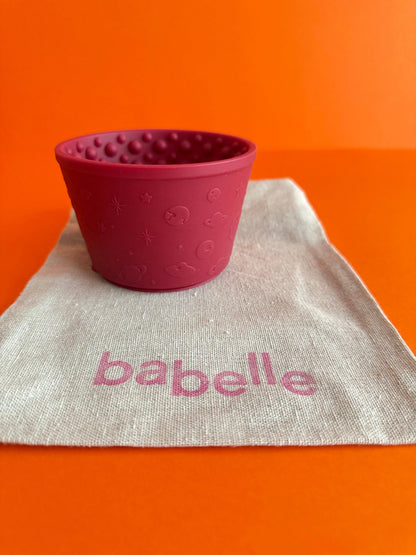 Schleckbowl - Swirlie - Burgunderrot